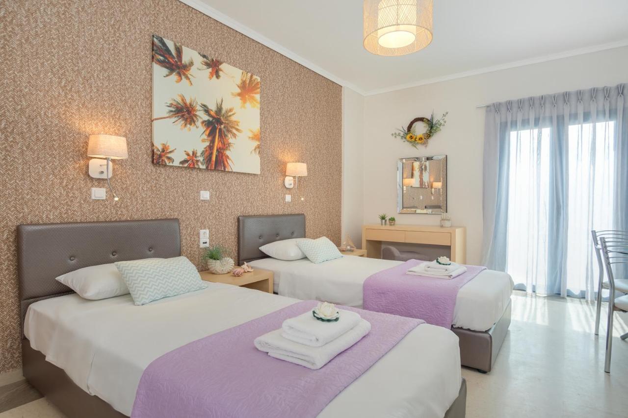 Pyrgos Beach Hotel Apartments マリア エクステリア 写真