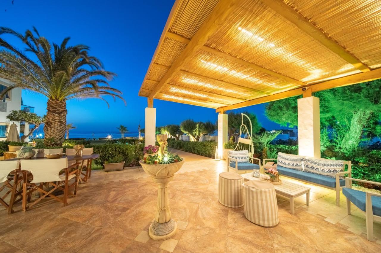 Pyrgos Beach Hotel Apartments マリア エクステリア 写真