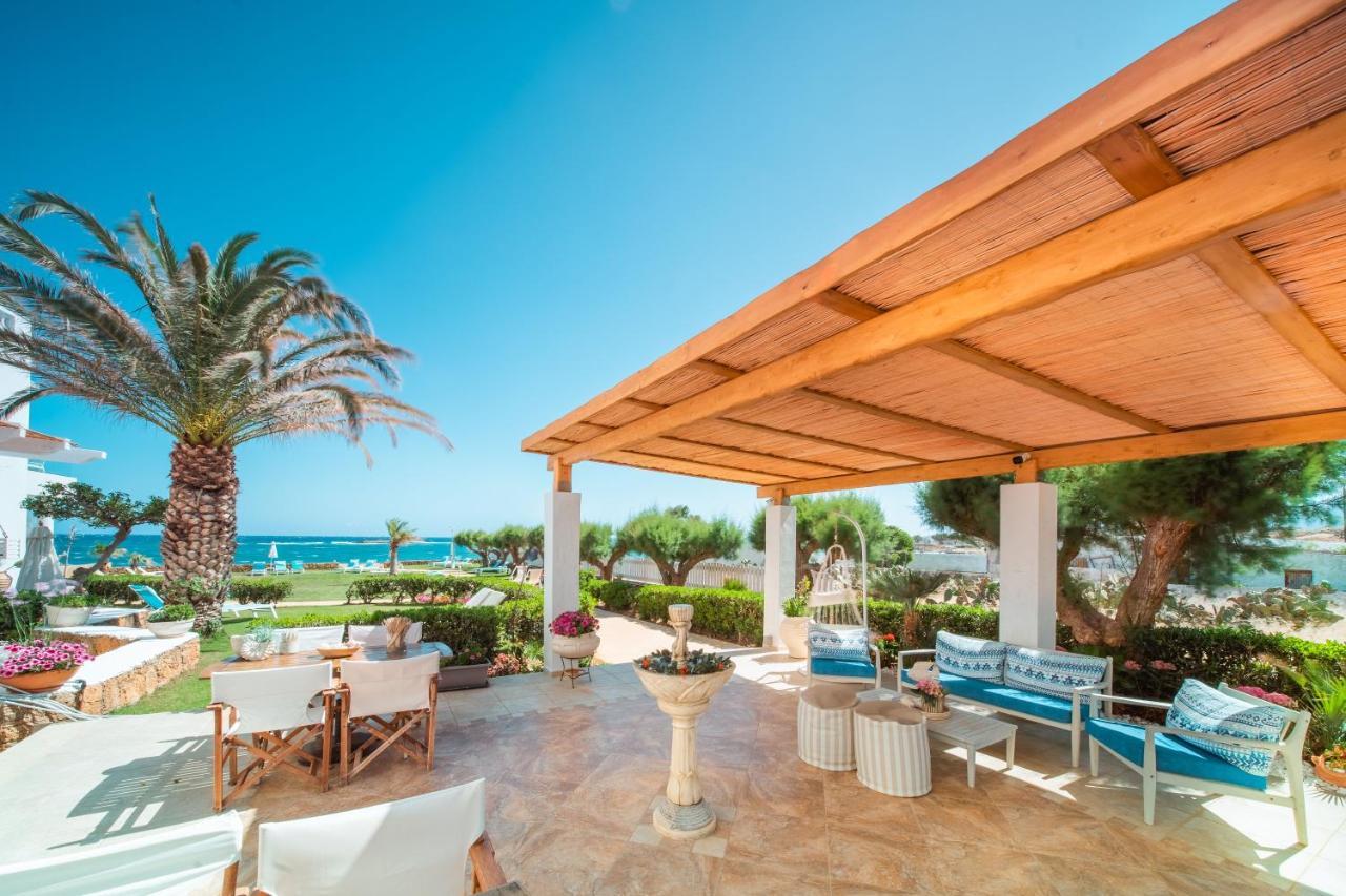 Pyrgos Beach Hotel Apartments マリア エクステリア 写真