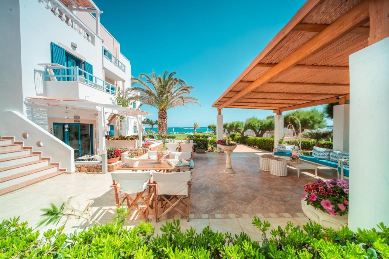 Pyrgos Beach Hotel Apartments マリア エクステリア 写真
