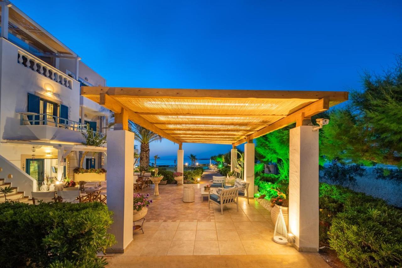 Pyrgos Beach Hotel Apartments マリア エクステリア 写真