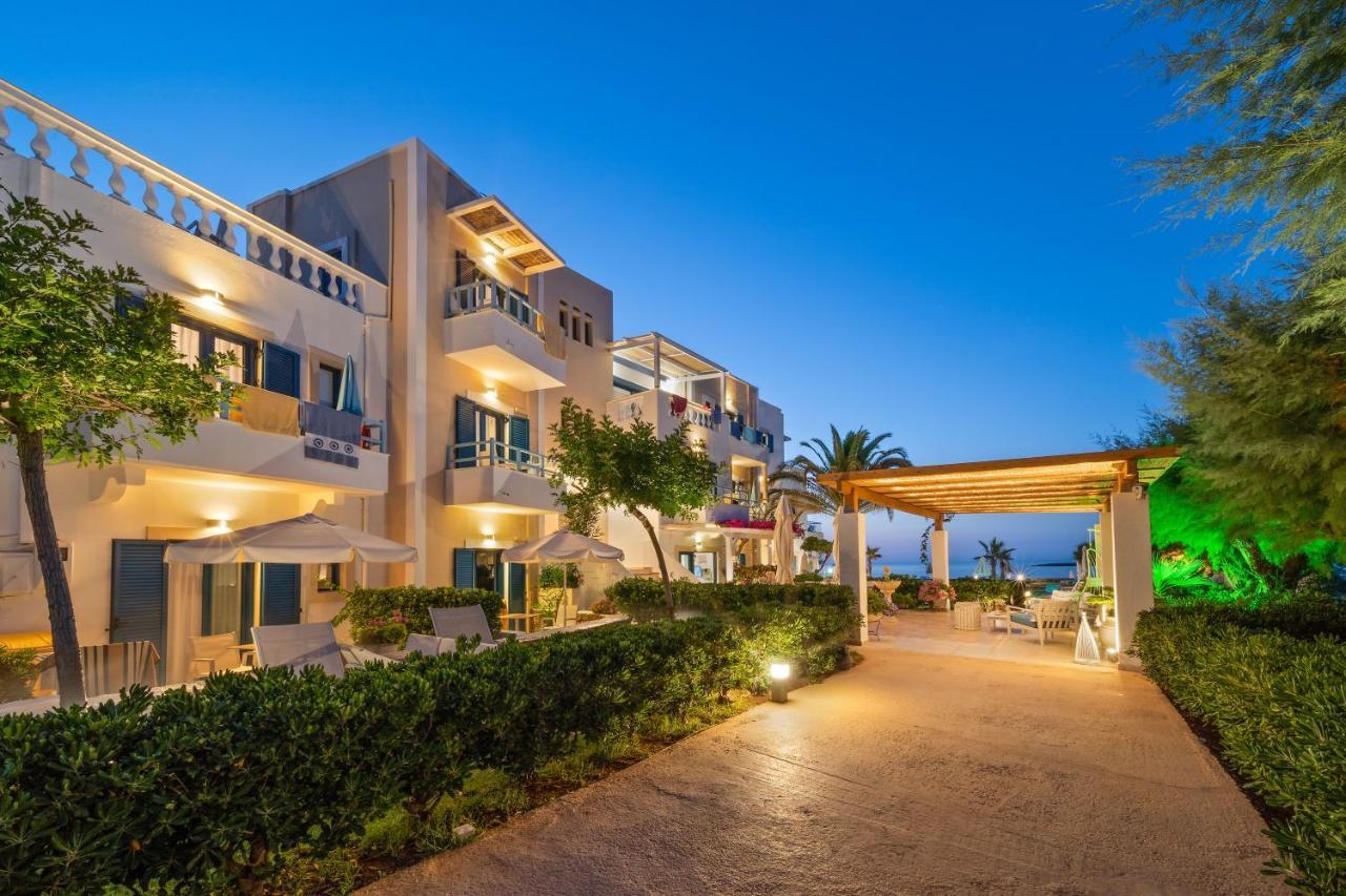 Pyrgos Beach Hotel Apartments マリア エクステリア 写真