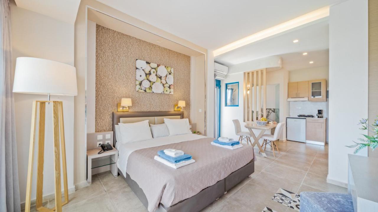 Pyrgos Beach Hotel Apartments マリア エクステリア 写真