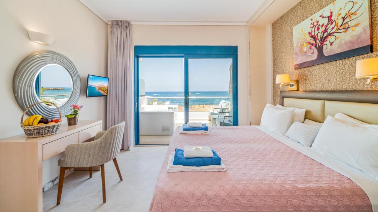 Pyrgos Beach Hotel Apartments マリア エクステリア 写真