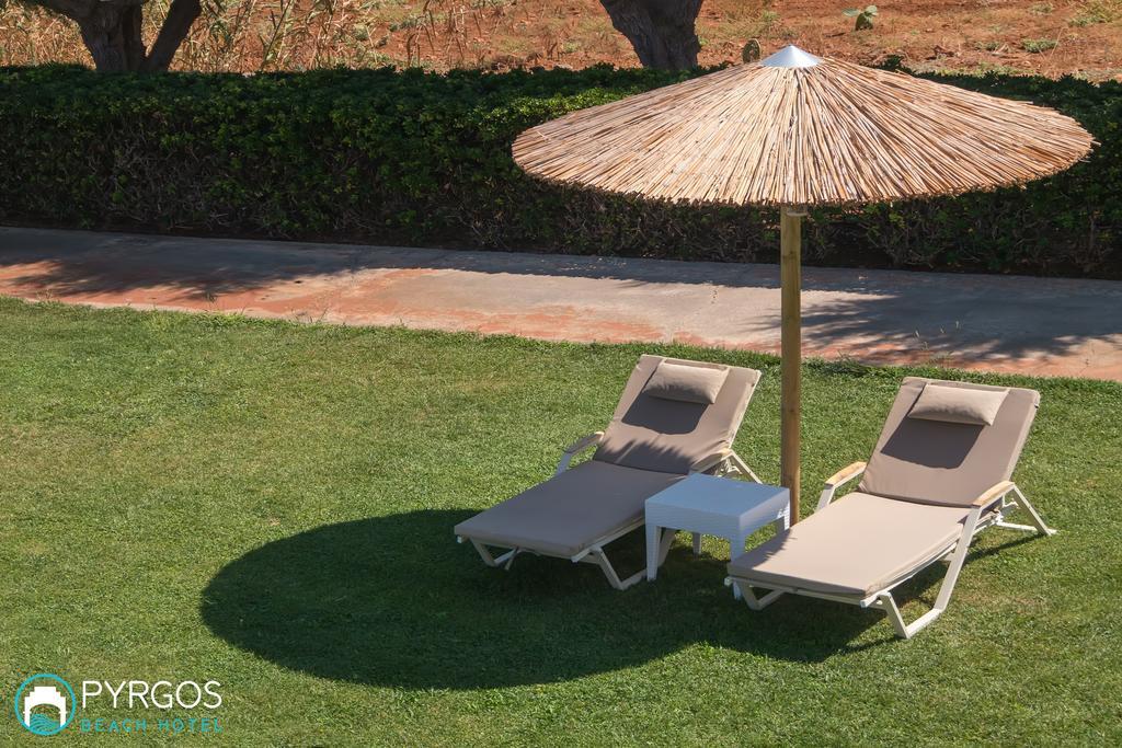 Pyrgos Beach Hotel Apartments マリア エクステリア 写真