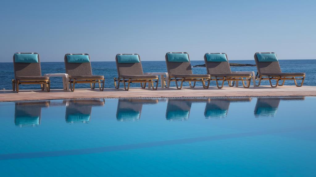 Pyrgos Beach Hotel Apartments マリア エクステリア 写真