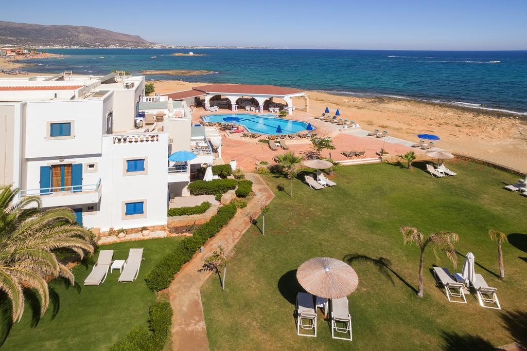 Pyrgos Beach Hotel Apartments マリア エクステリア 写真