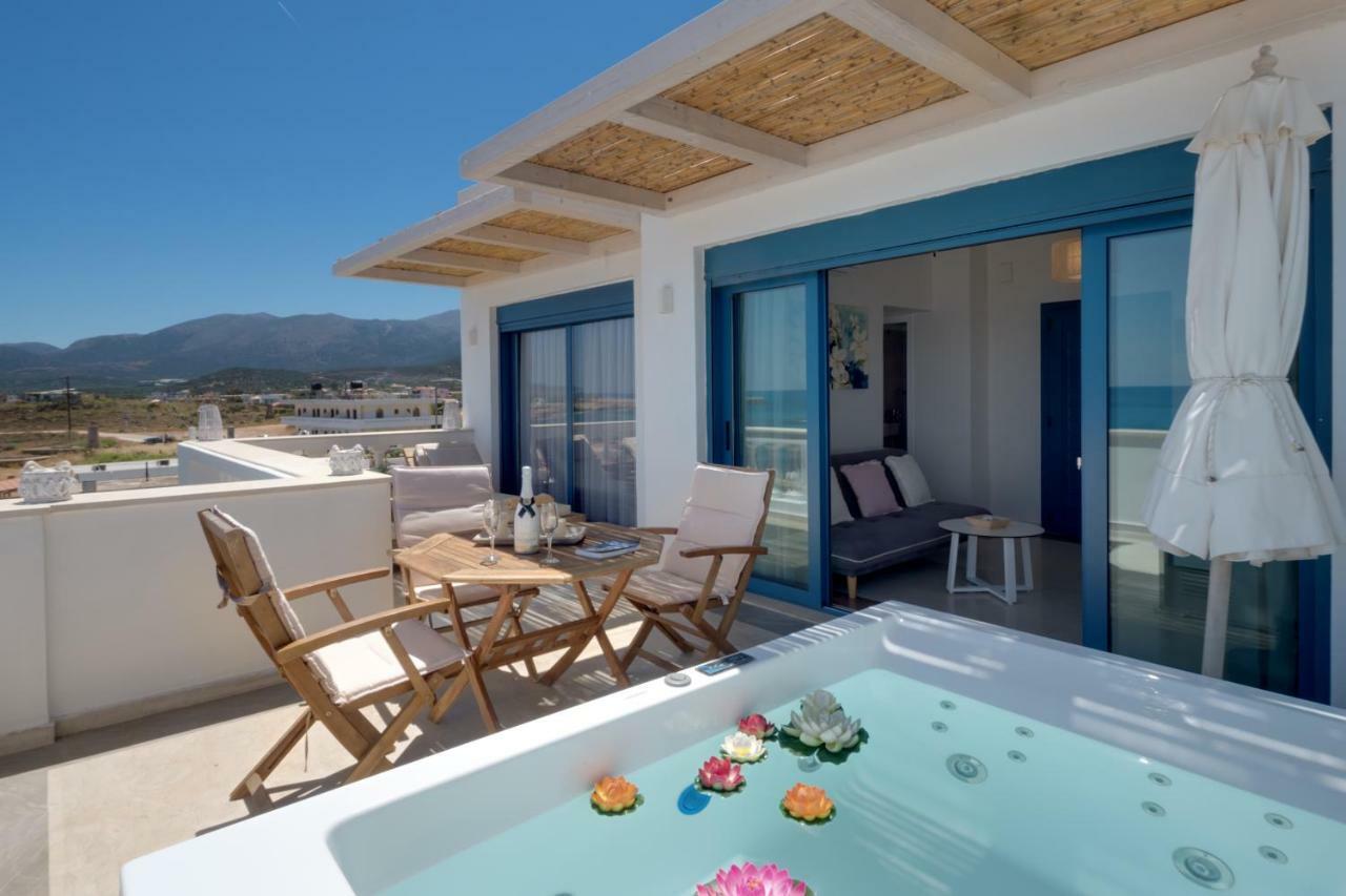 Pyrgos Beach Hotel Apartments マリア エクステリア 写真