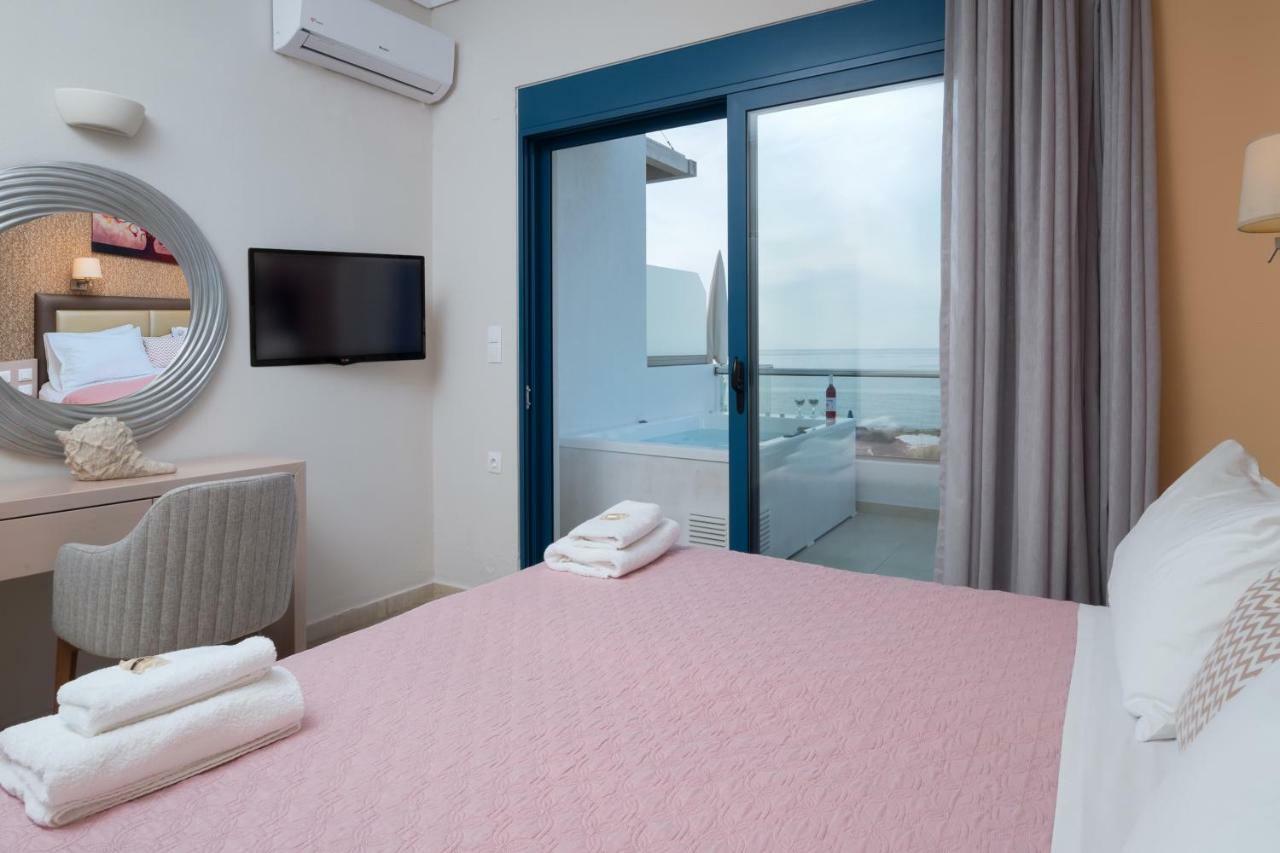 Pyrgos Beach Hotel Apartments マリア エクステリア 写真