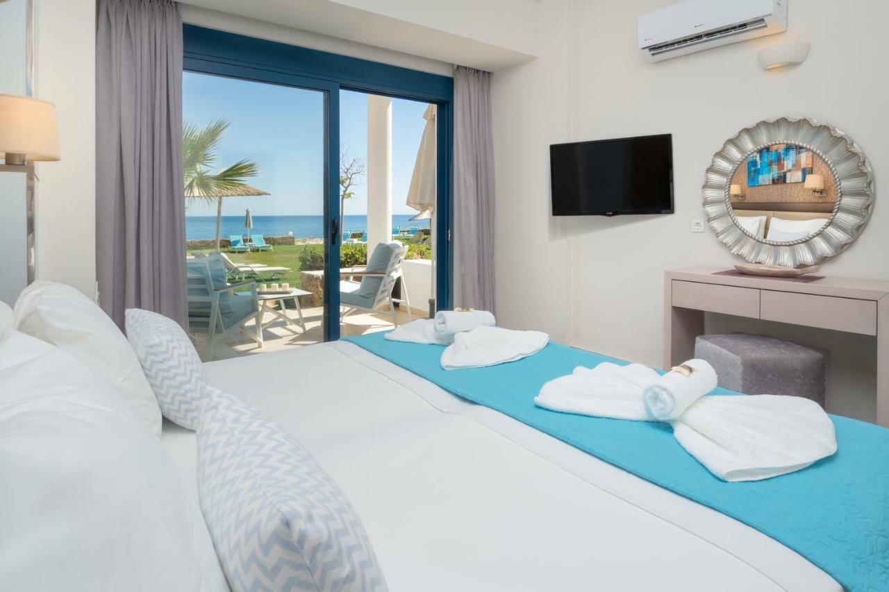 Pyrgos Beach Hotel Apartments マリア エクステリア 写真