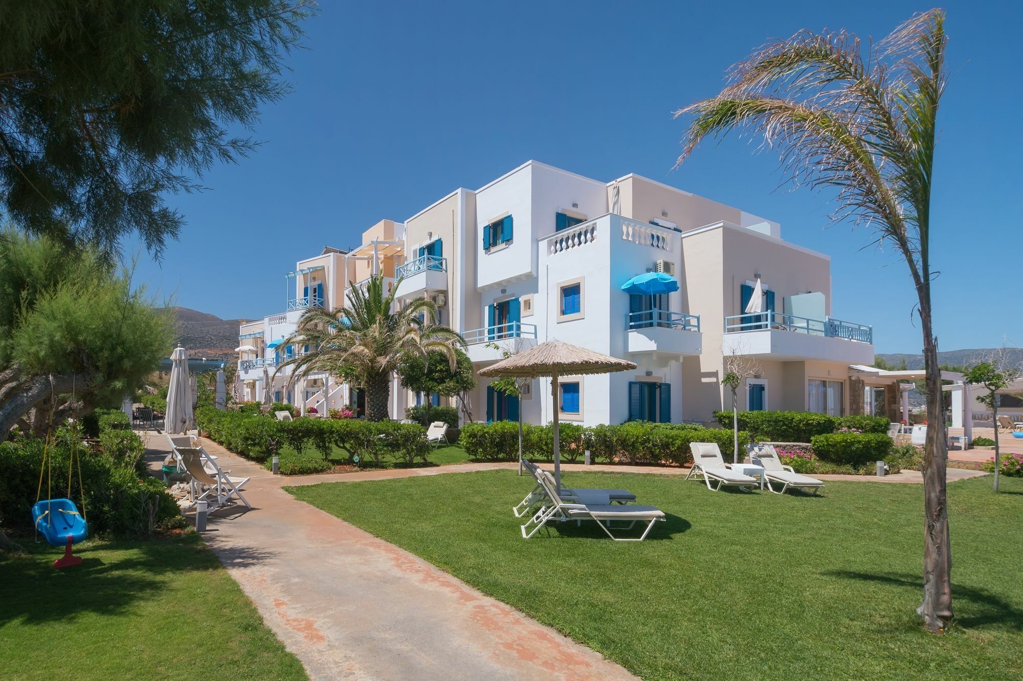 Pyrgos Beach Hotel Apartments マリア エクステリア 写真