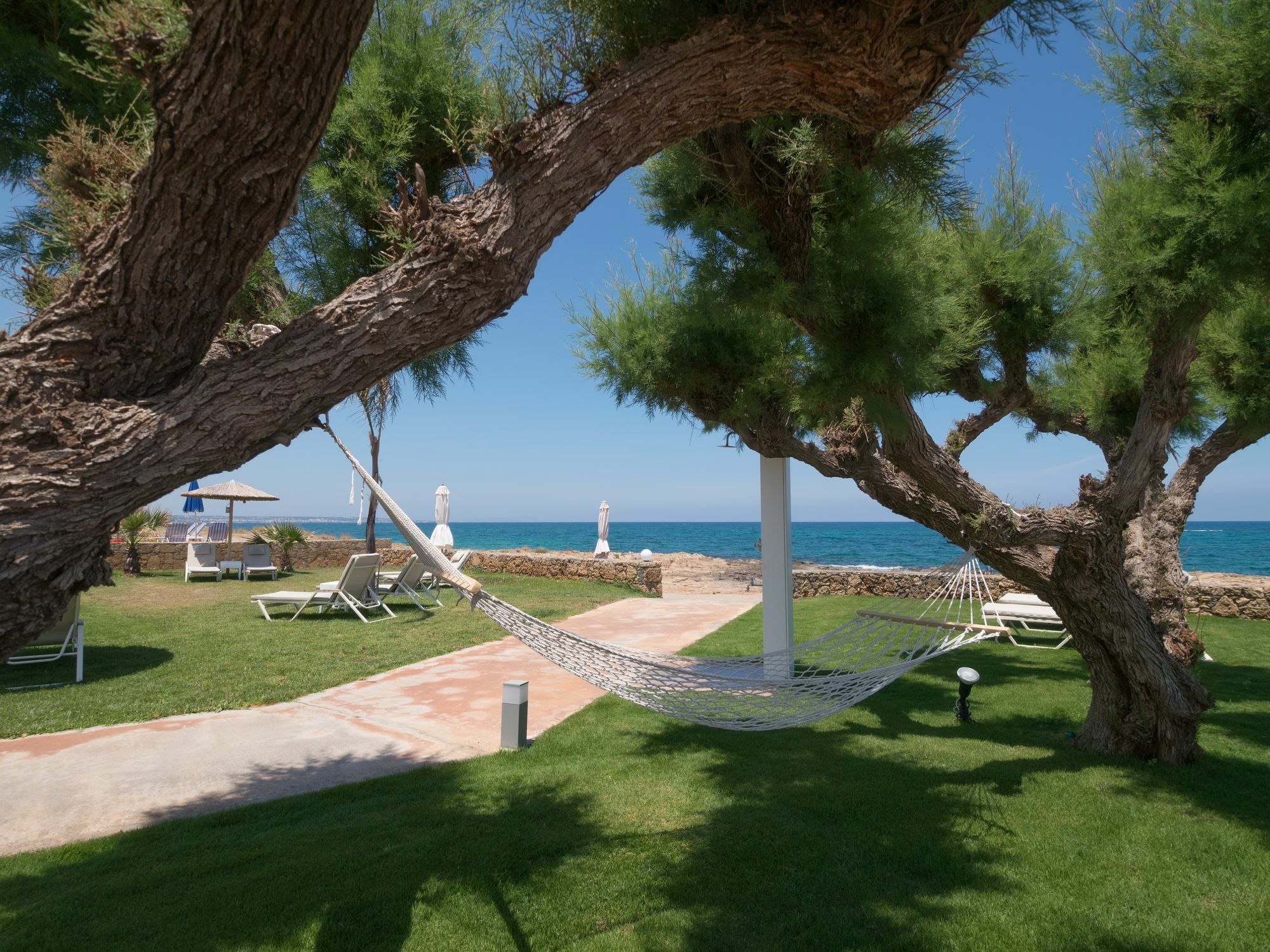 Pyrgos Beach Hotel Apartments マリア エクステリア 写真