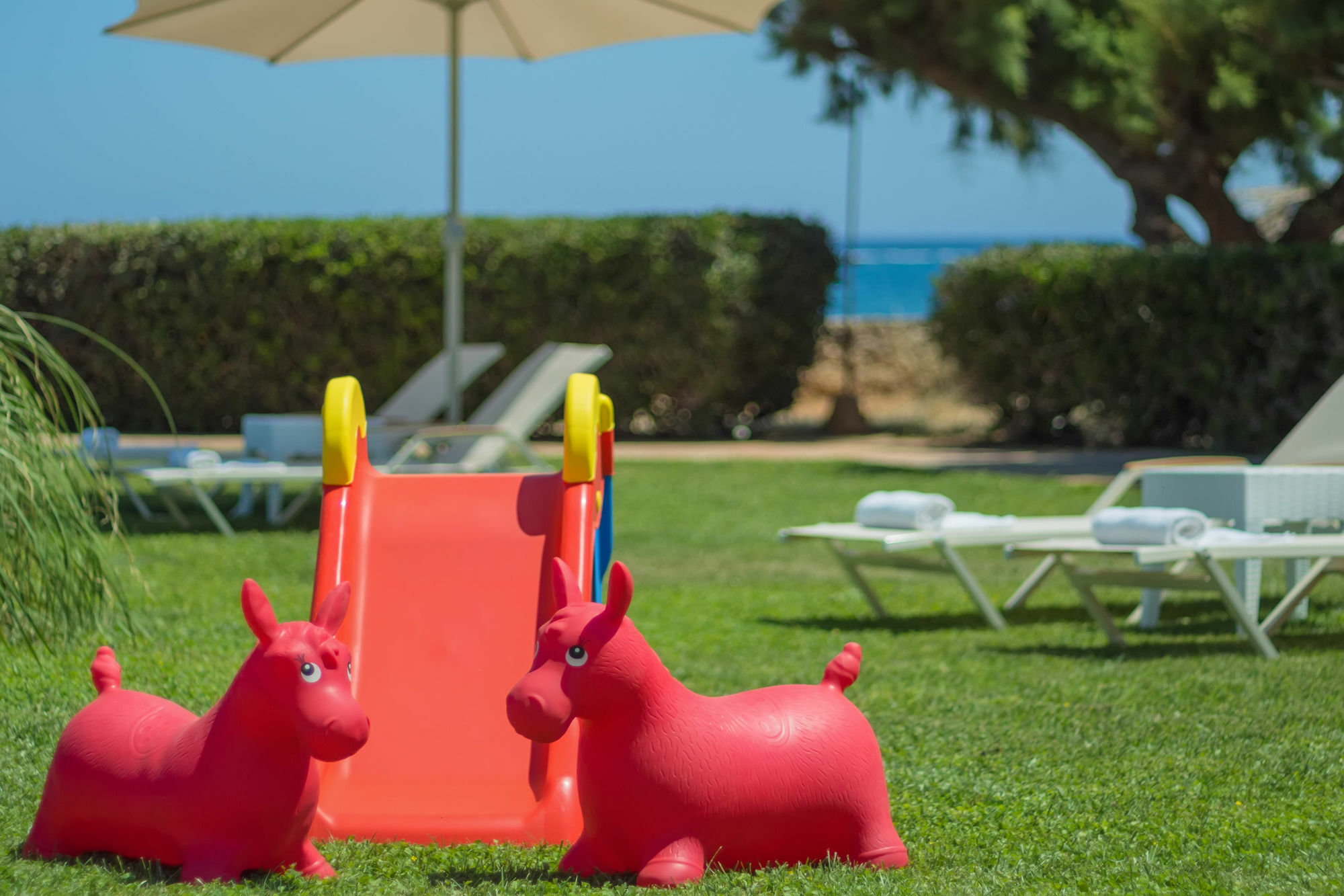 Pyrgos Beach Hotel Apartments マリア エクステリア 写真