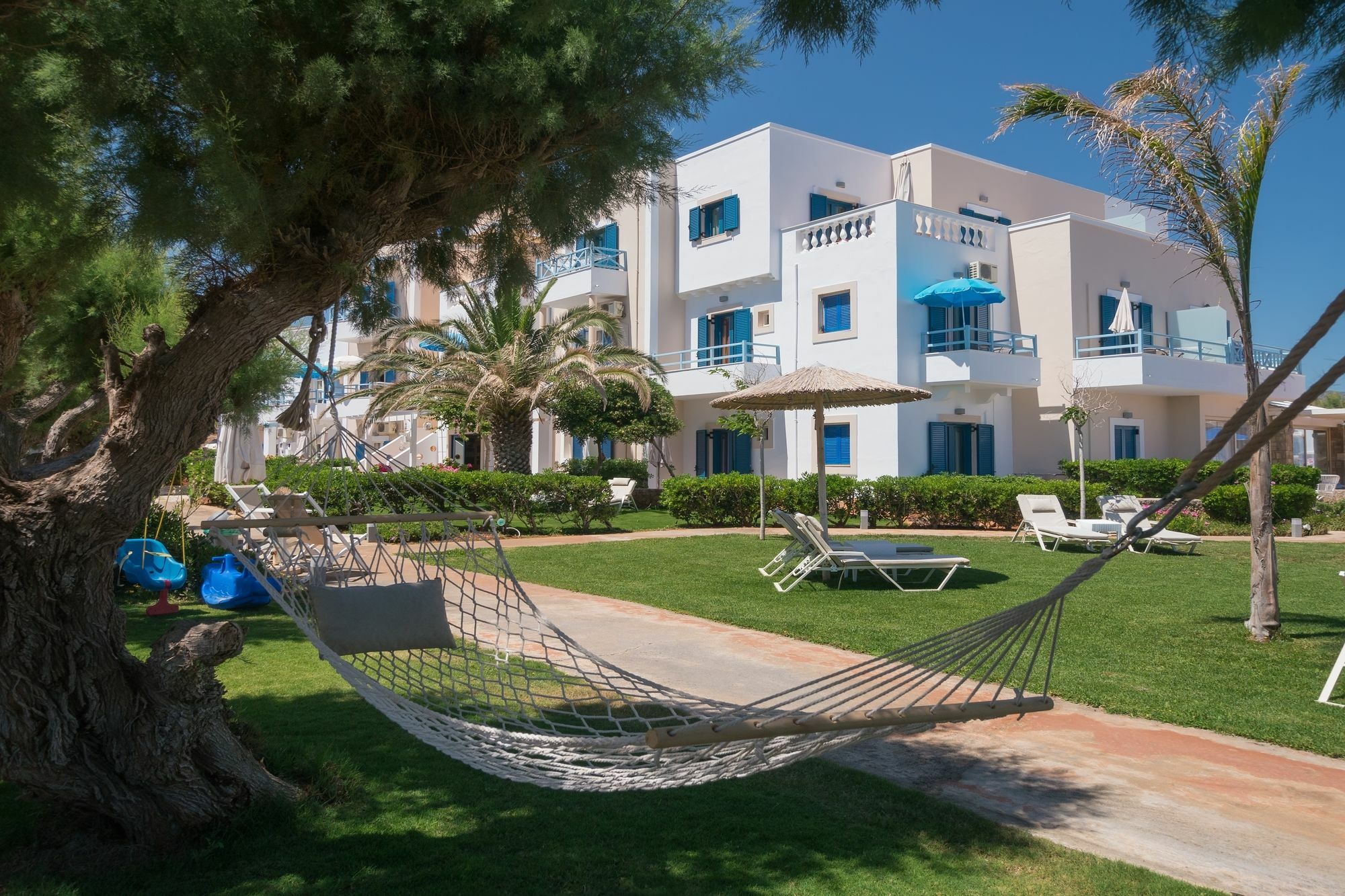 Pyrgos Beach Hotel Apartments マリア エクステリア 写真