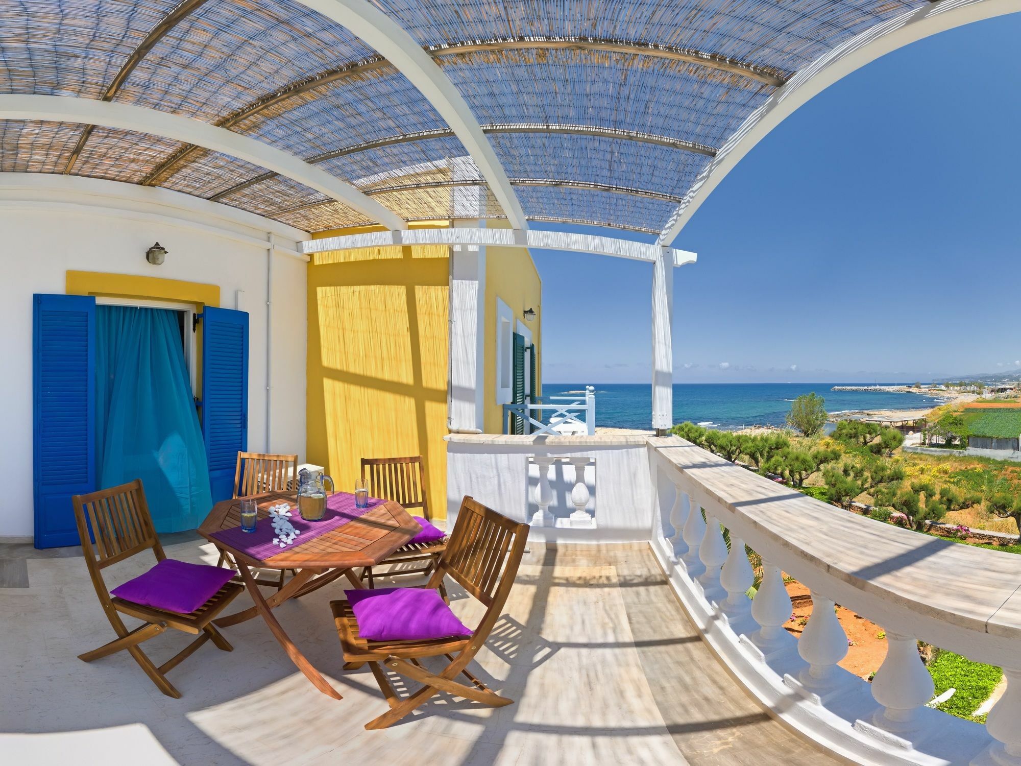 Pyrgos Beach Hotel Apartments マリア エクステリア 写真